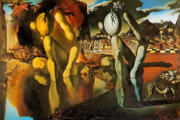 La metamorfosis del surrealismo de Narciso Pinturas al óleo
